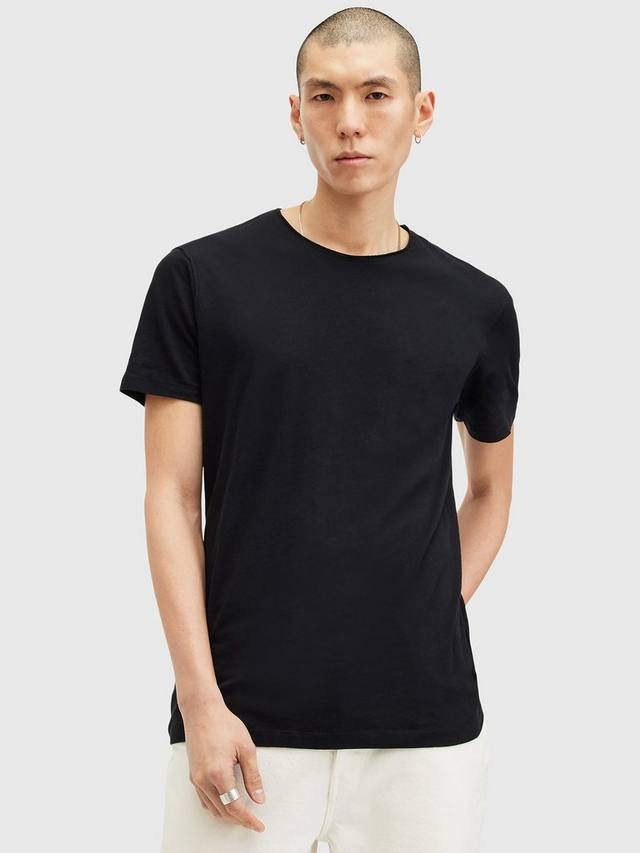 

Футболка с рисунком экипажа AllSaints, черный