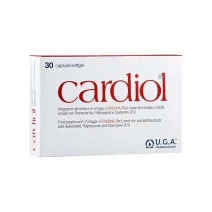 

UGA Cardiol холестериновая добавка 30 капсул