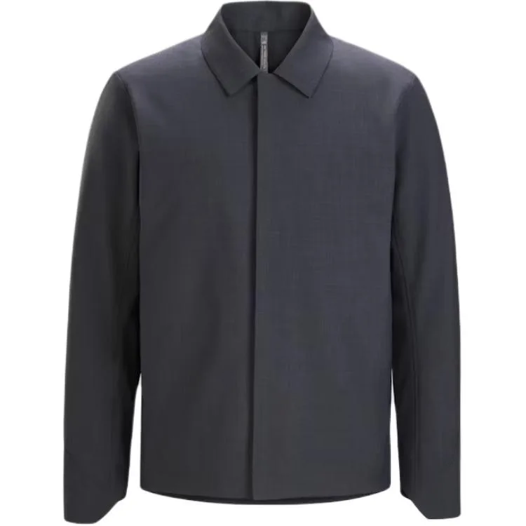 Утепленная пуховая куртка мужская Arcteryx, Black Gray/Black Heather