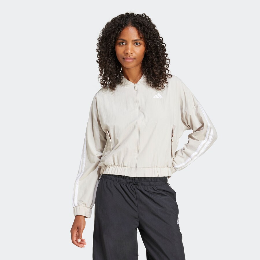 Спортивная куртка ADIDAS SPORTSWEAR Essentials, цвет White/Off white — фото 2