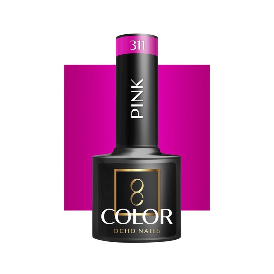 

OCHO NAILS Гибридный лак для ногтей розовый 311 -5 г Active Shop