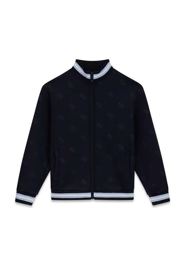 Толстовка на молнии с логотипом Guess, Blau
