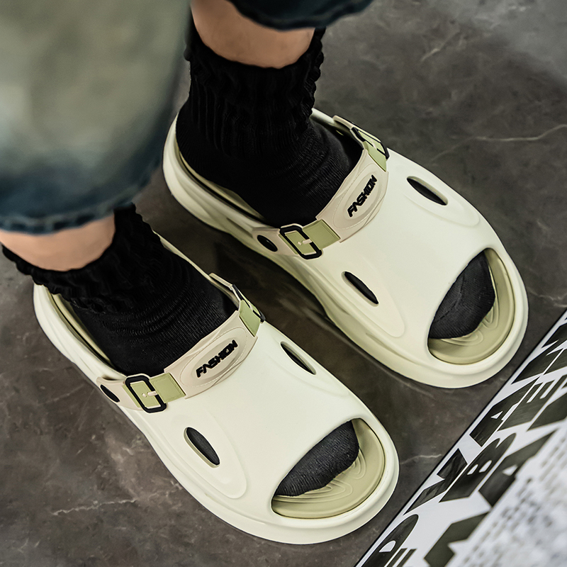 CariteSport Мужские пляжные сандалии Box в мятном цвете, цвет Mint Green — фото 3