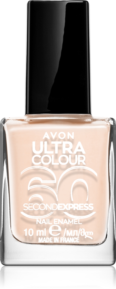

Ультрацветный лак для ногтей, быстросохнущий за 60 секунд Avon, atspalvis think fast pink 10 мл