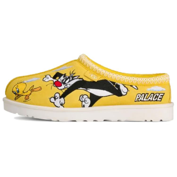 

UGG PALACE X Looney Tunes x Износостойкие закрытые тапочки унисекс, желтые