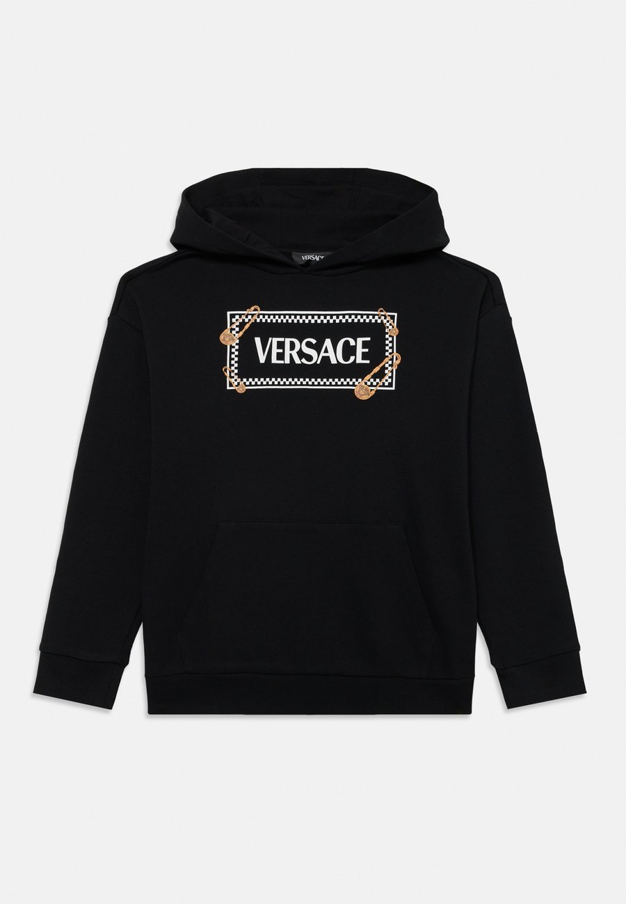 

Худи Versace VINTAGE LOGO PINNED KIDS PRINT UNISEX, Black/Ivory/Gold Coloured/Black