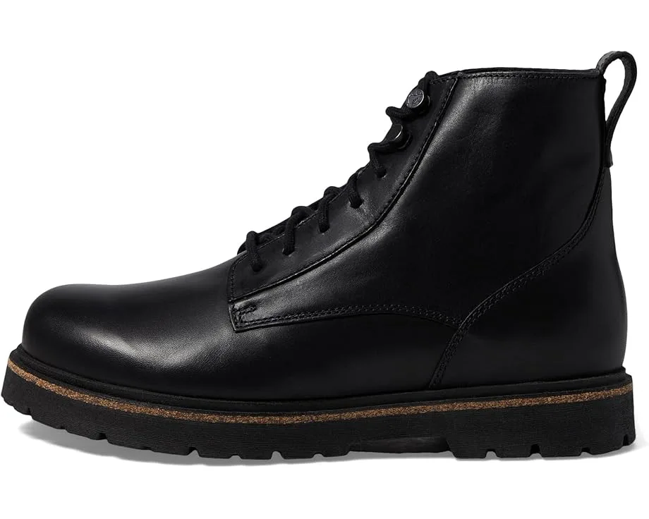 Ботинки Birkenstock Highwood Mid Lace-Up Deep Blue - Leather, Black — фото 4