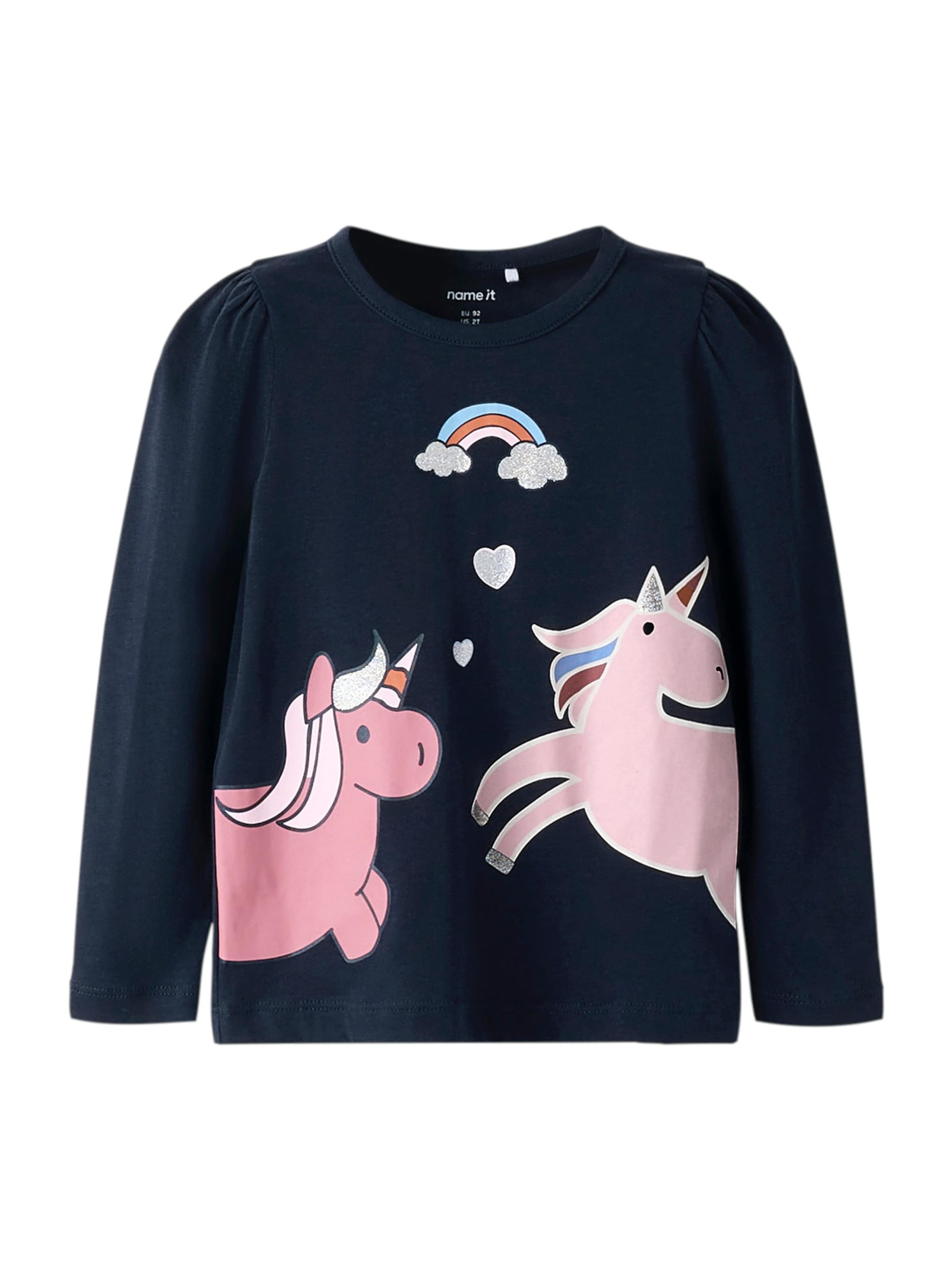 

NAME IT Лонгслив 'NMFBILISA' в светло-голубом и темно-синем цветах