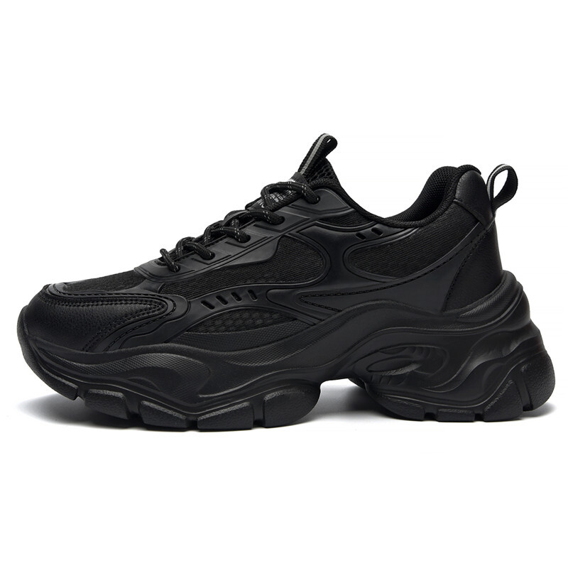 

Кроссовки AOKANG Chunky Sneakers Women's Low-Top, Черный, Кроссовки AOKANG Chunky Sneakers Women's Low-Top