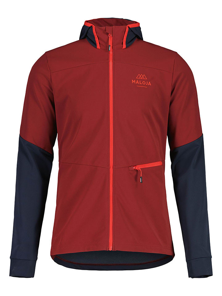 

Гибридная куртка "AuerhahnM. Puzzle" темно-синего/красного цвета Maloja