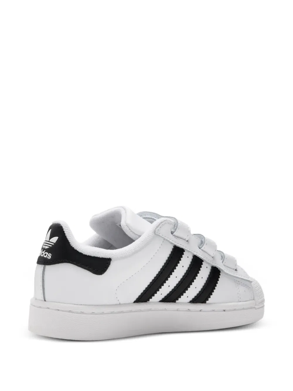 Кроссовки Superstar с ремешком на липучке Adidas Kids, белый — фото 3