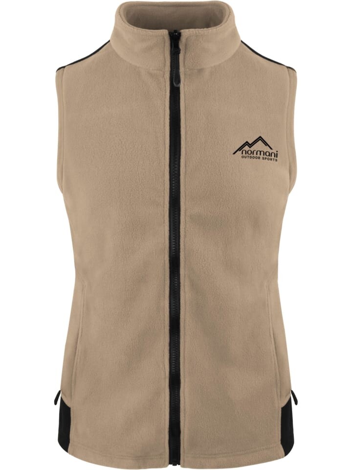 

Функциональный жилет Normani Outdoor Sports Damen Fleeceweste Barrie, бежевый