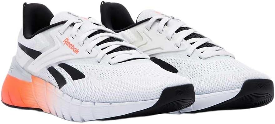 Мужские кроссовки Reebok Nano для тренировок, черный/оранжевый — фото 2
