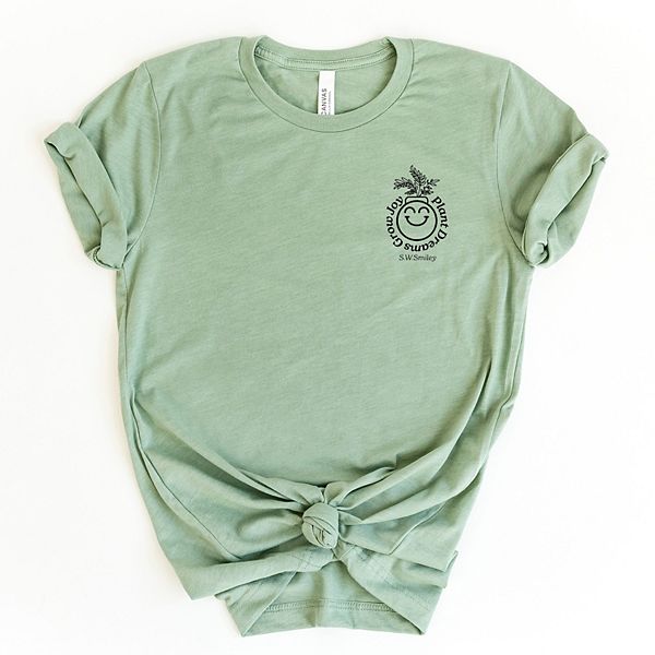 

Футболка с принтом SWSmiley plant dreams grow joy outline Simply Sage Market, Sage, Зеленый, Футболка с принтом SWSmiley plant dreams grow joy outline Simply Sage Market, Sage