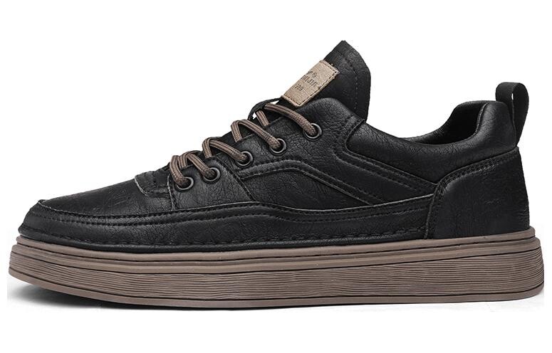 

Кроссовки G.N.SHIJIA Skateboarding Shoes Men Low-top, коричневый