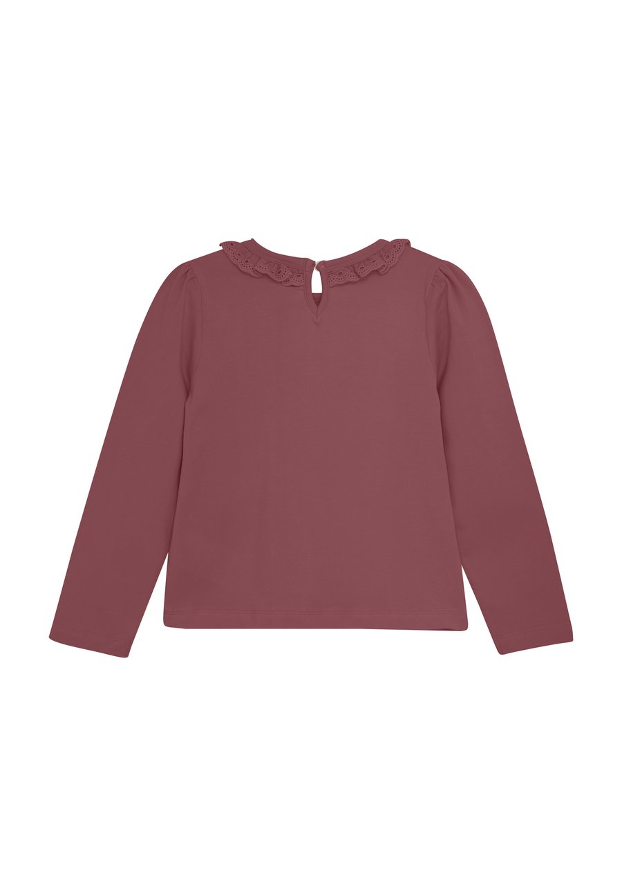 Топ EN FANT Long sleeved top, Roan Rouge/Dark Purple — фото 2