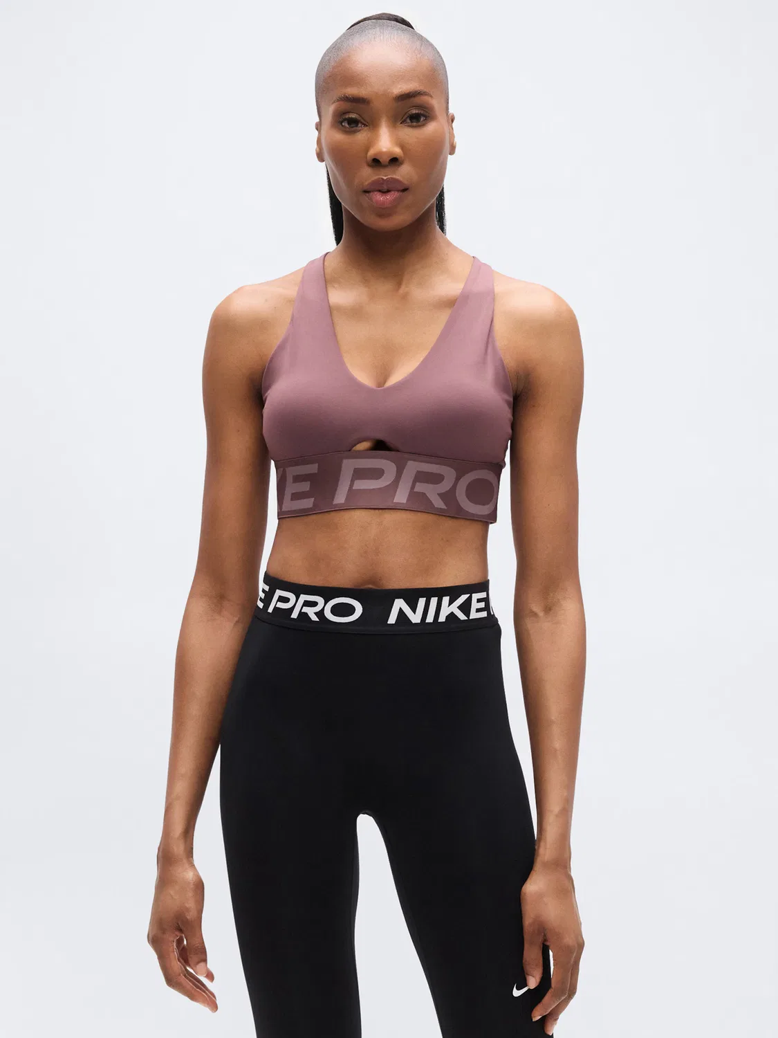 Спортивный бюстгальтер Bralette 'NP SCULPT' Nike, Mauve — фото 3