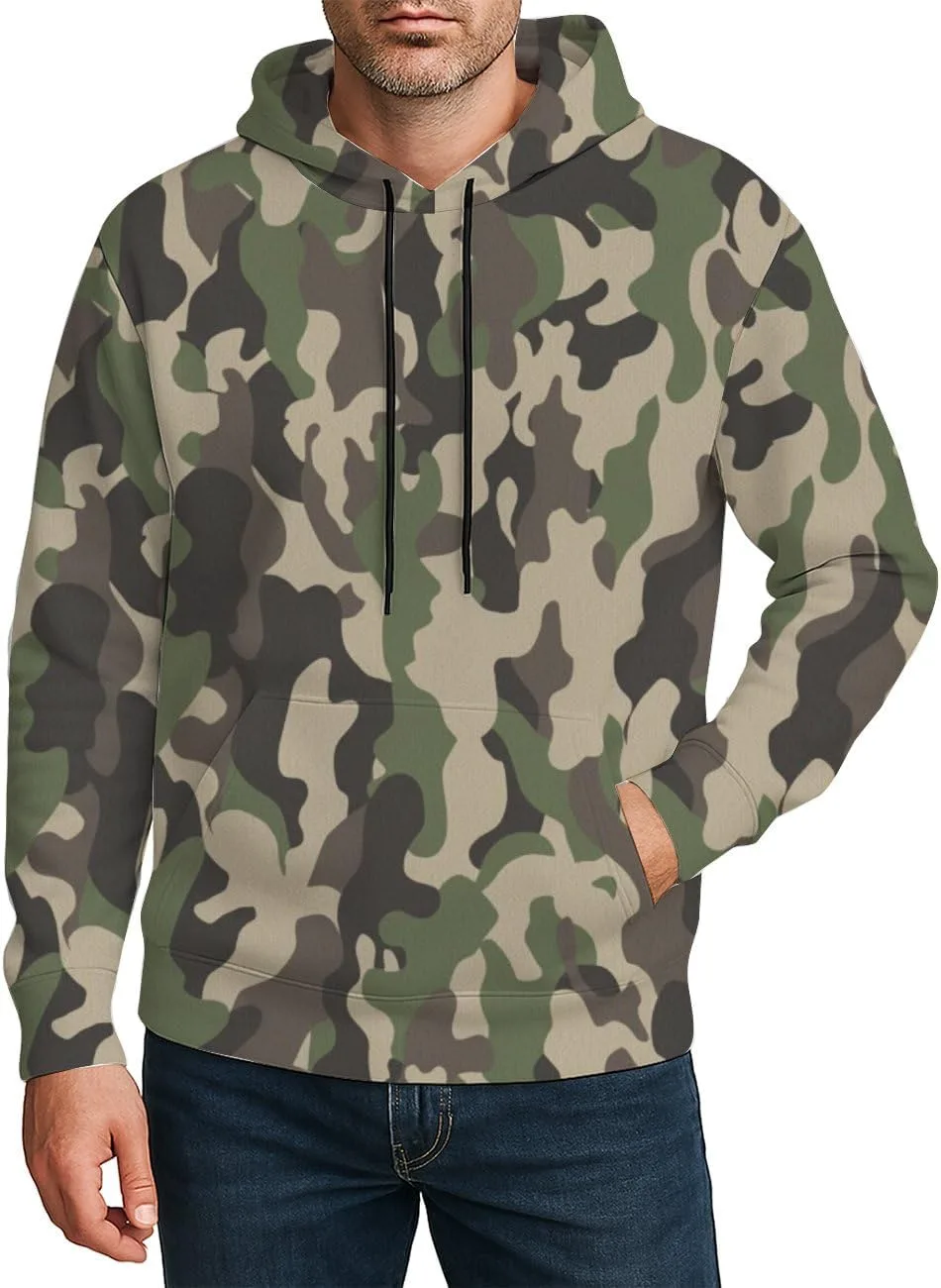 

Мужская толстовка с капюшоном Army Hunting Camouflage Deovige