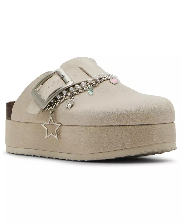 Женские сабо Luna CB Charm на платформе с пряжкой Madden Girl, белый