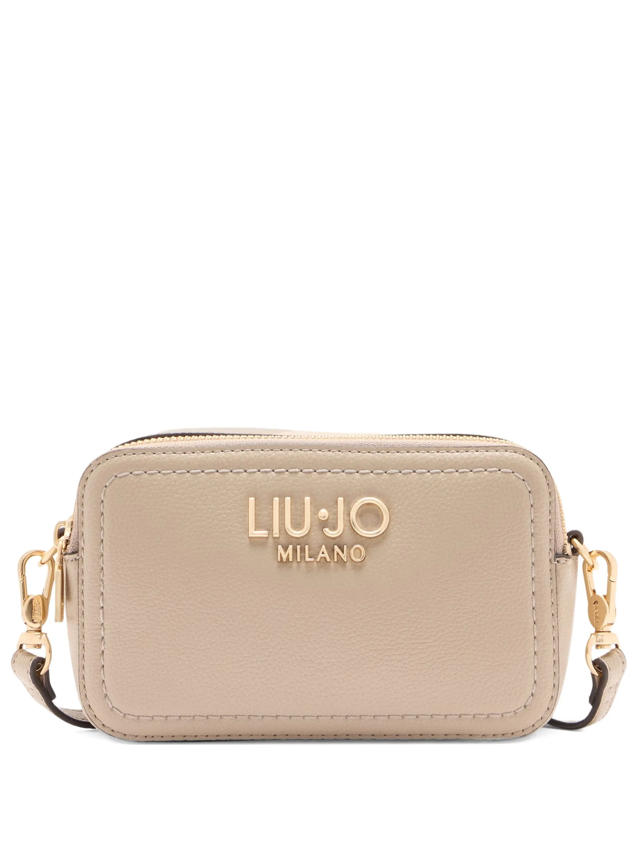 

Маленькая сумка через плечо с логотипом Liu Jo, бежевый