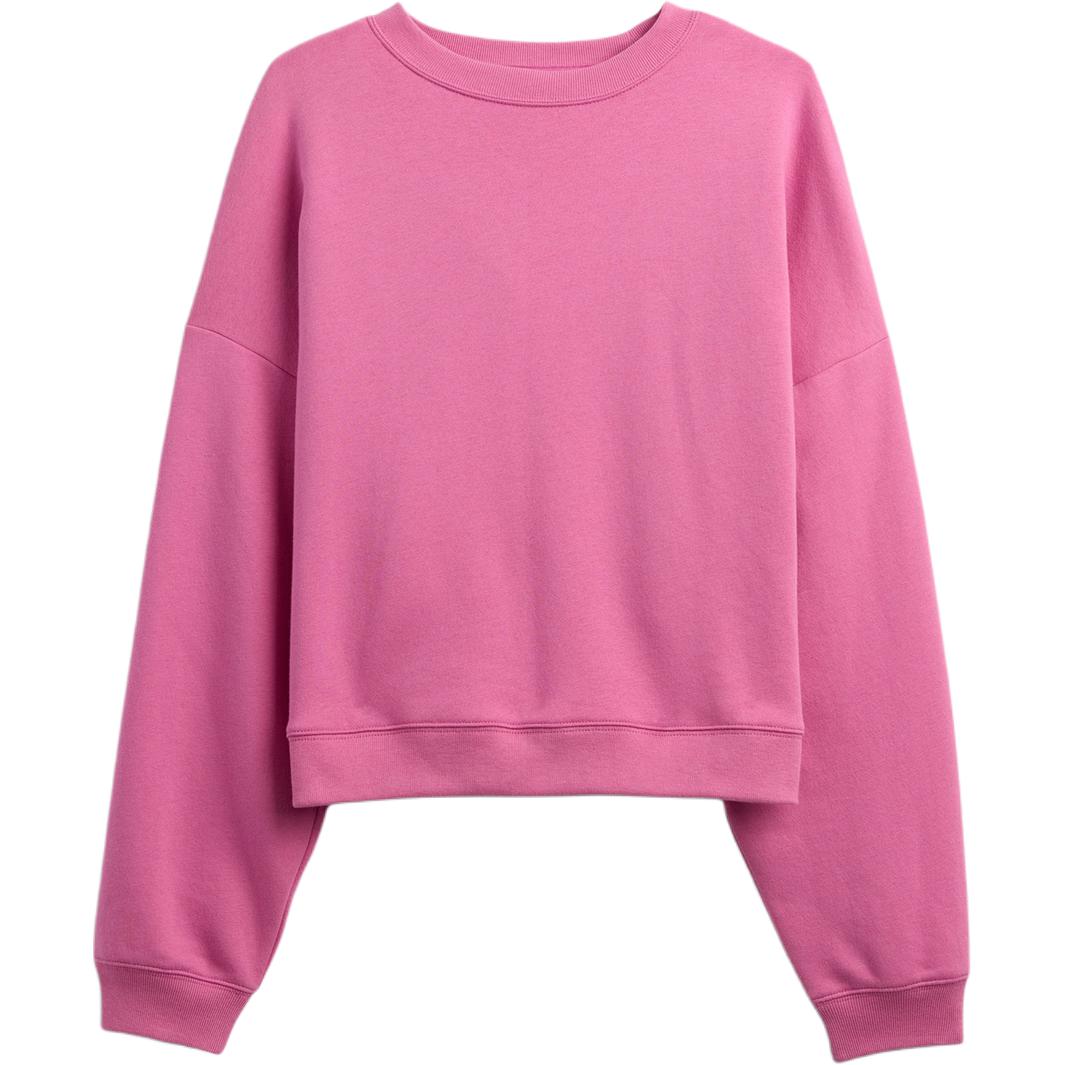 

Свитшот женский с круглым вырезом Moderate GAP, розовый