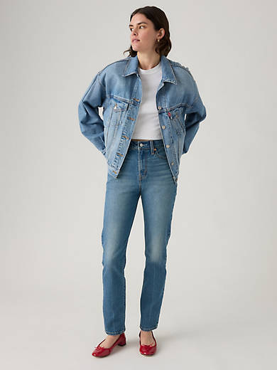 

Женские джинсы Wedgie Slim Fit Levi's, цвет City Slim - Medium Wash