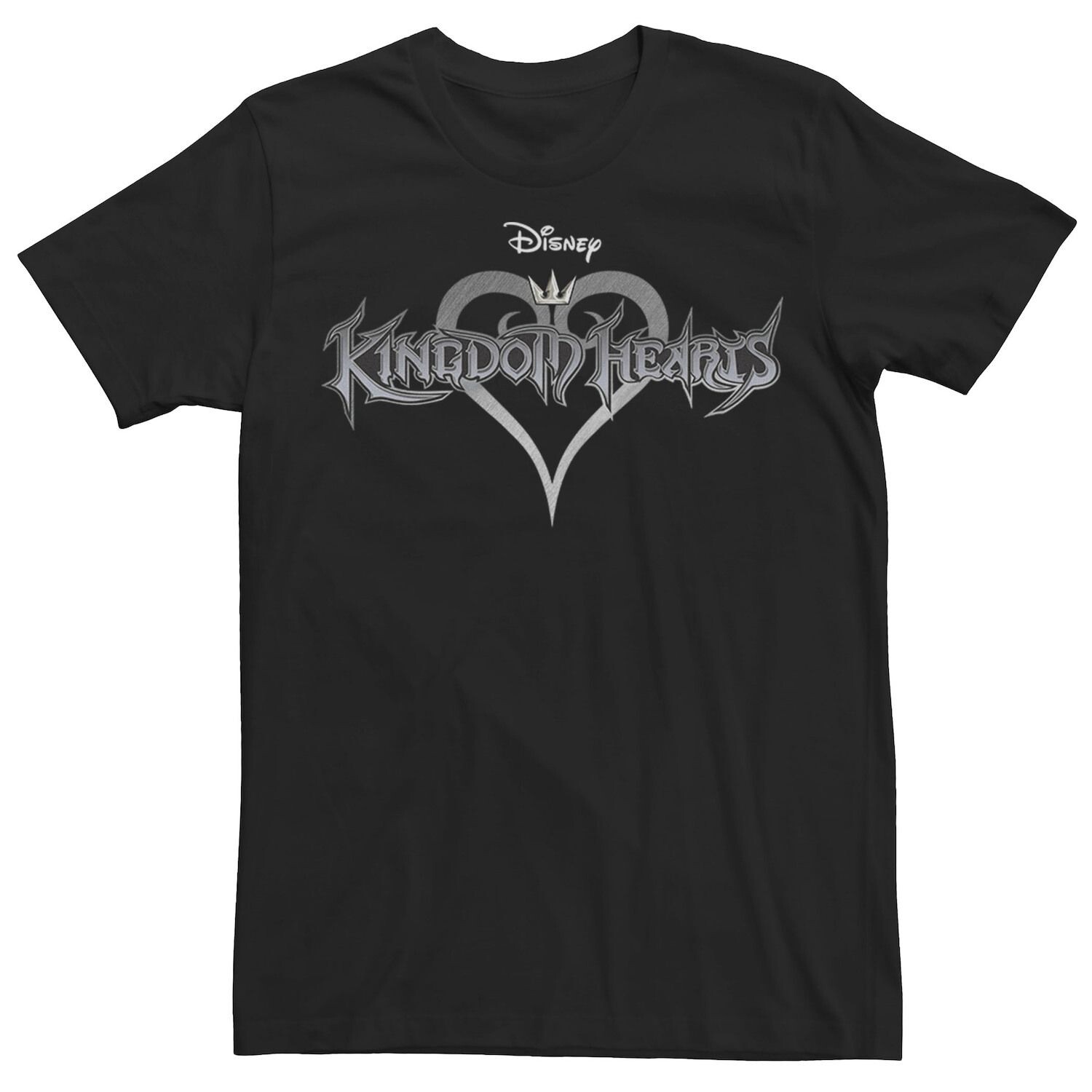 

Мужская футболка с логотипом Kingdom Hearts Kingdom Licensed Character