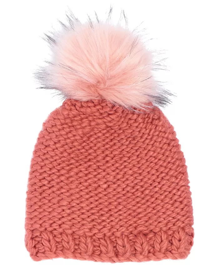 

Бейсболка с обратной вязкой Reverse Jersey Knit Beanie Echo 23, розовый