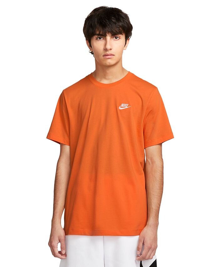 

Мужская футболка Sportswear Club Nike, оранжевый