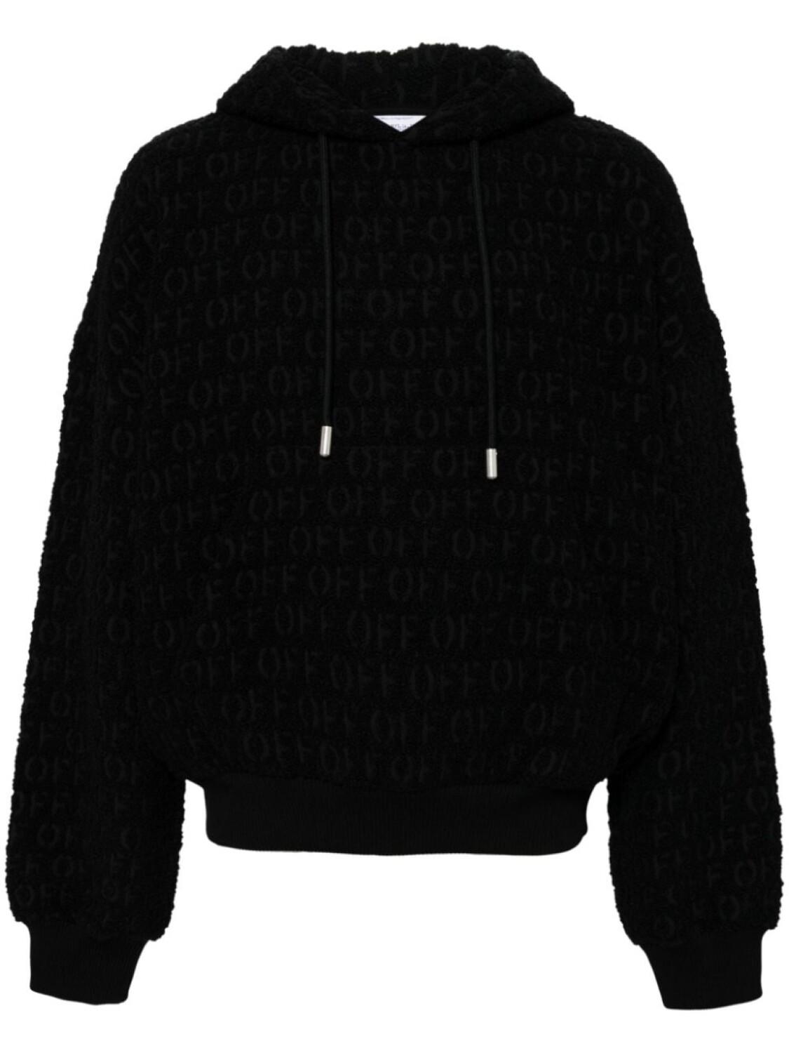 

Off-White худи с логотипом, черный