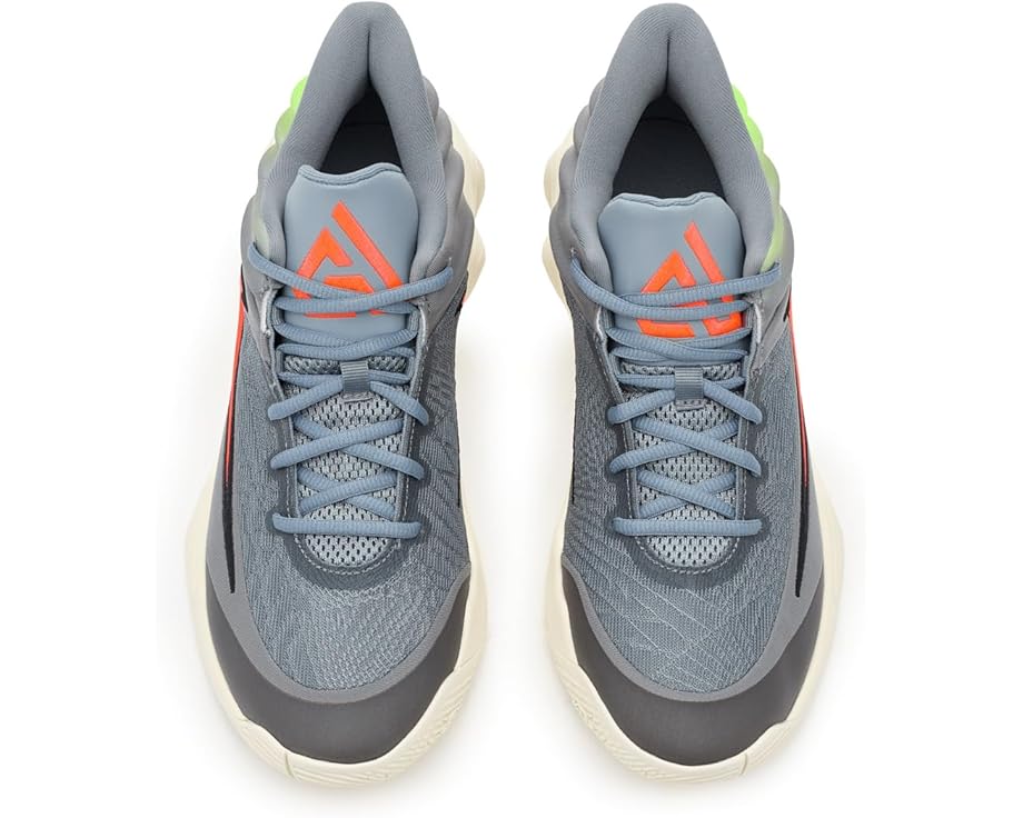 Мужские кроссовки Nike Giannis Immortality 4, Cool Grey/Total Crimson/Volt — фото 2