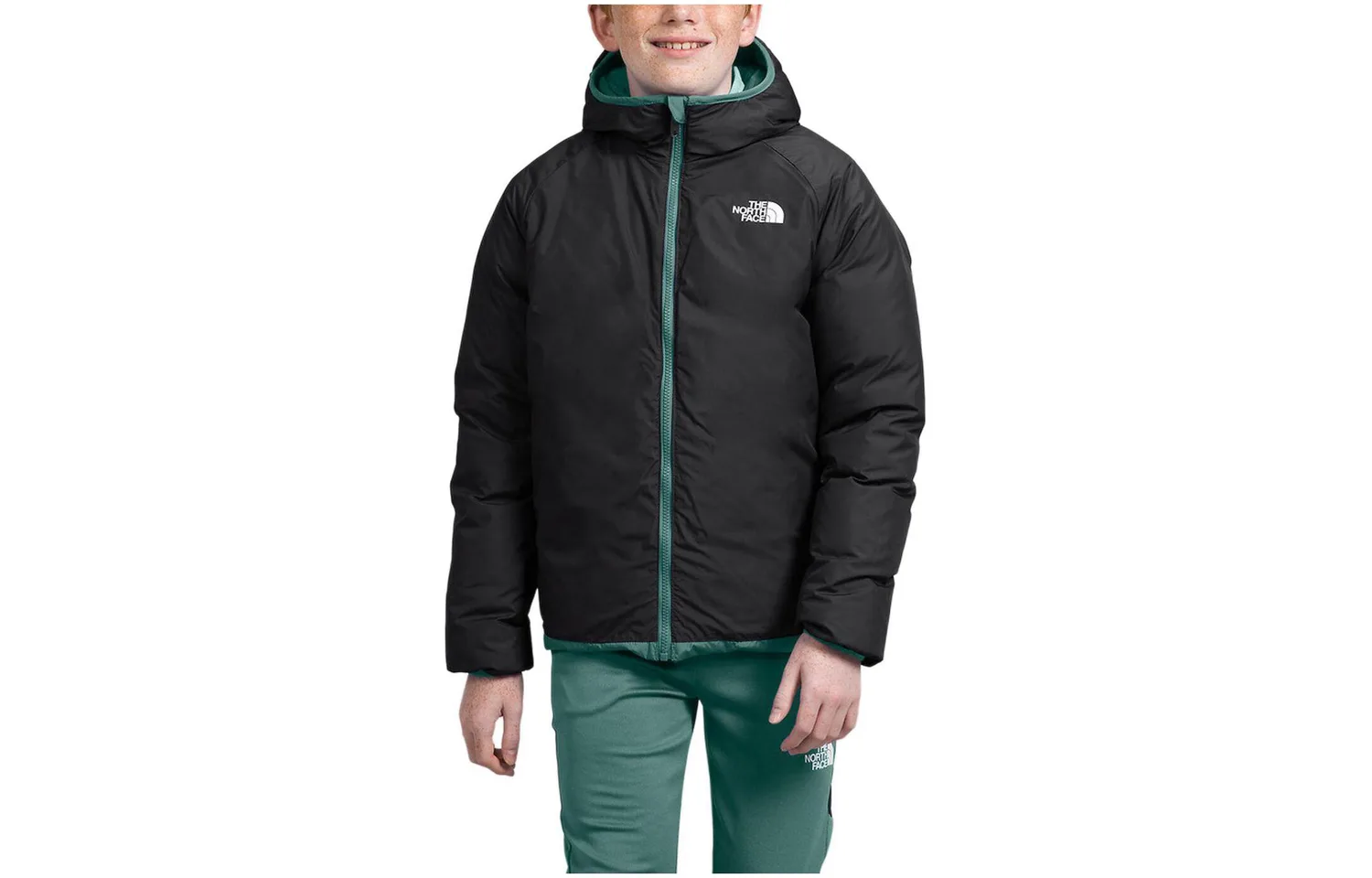 THE NORTH FACE Детская куртка-пуховик Reversible North Down Hooded Jacket The Dark Wise Man