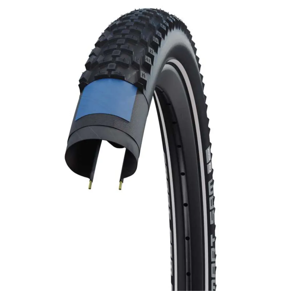 

Жесткая шина MTB Schwalbe Smart Samoa DD Addix 29´´ x 2.60, серебряный