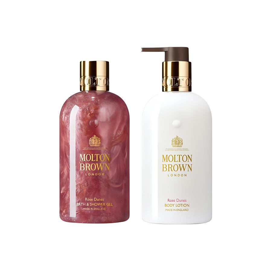 

Molton Brown Набор для ухода Desert Rose успокаивающий для кожи с ароматическим эффектом 300 мл + 300 мл