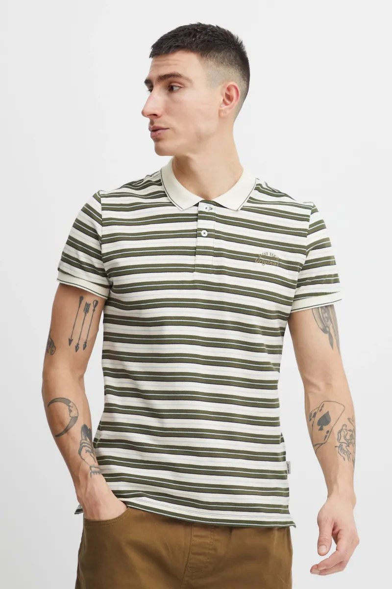 

Рубашка-поло из смеси "BLEND BHPolo", цвет Cypress