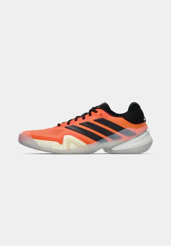 Теннисные кроссовки barricade 14 для игры на всех типах кортов Adidas Performance, Lucid Orange/Core Black/Pure Orange — фото 2