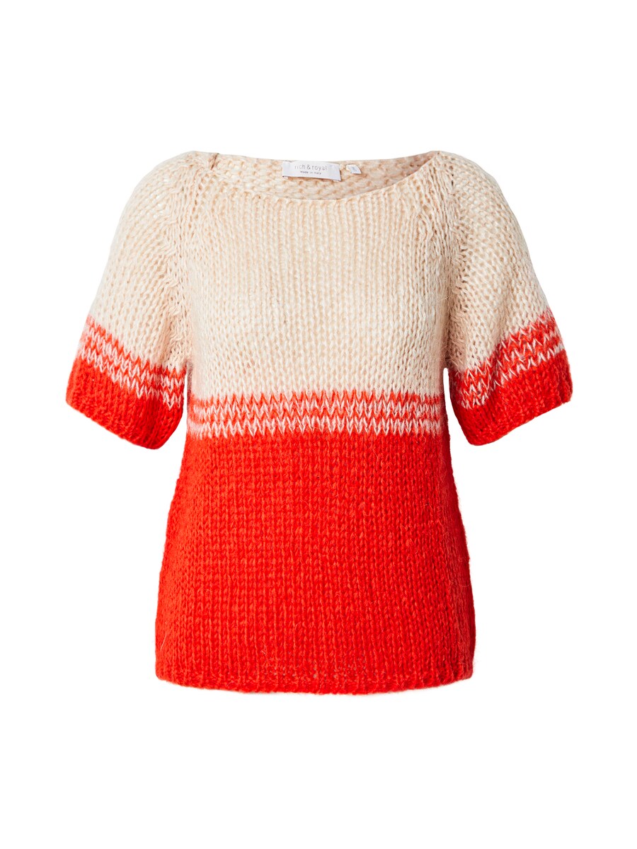 

Свитер Rich & Royal, цвет Cream/Orange red