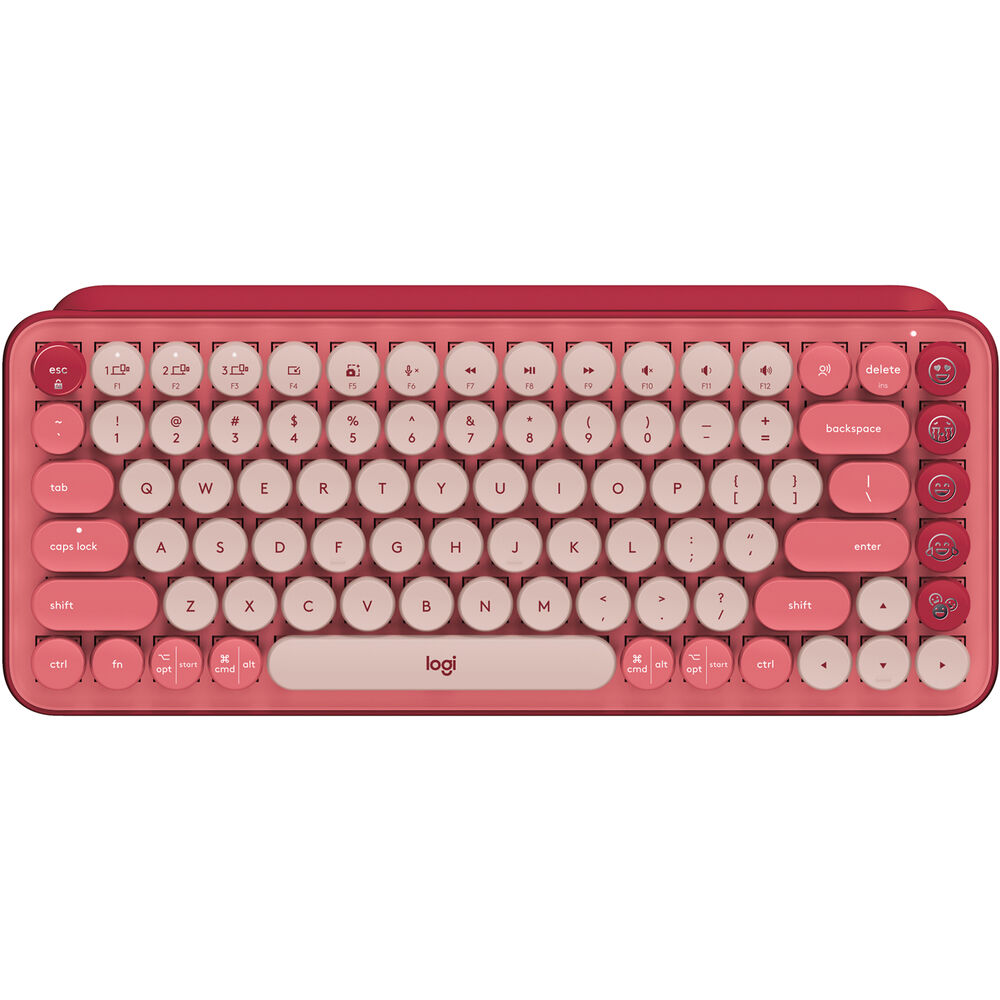 

Беспроводная механическая клавиатура Logitech POP Keys Bluetooth (Heartbreaker Rose)