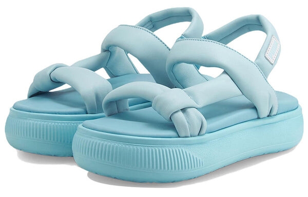 Сандалии suede mayu summer 'aquamarine' Puma, синий — фото 3