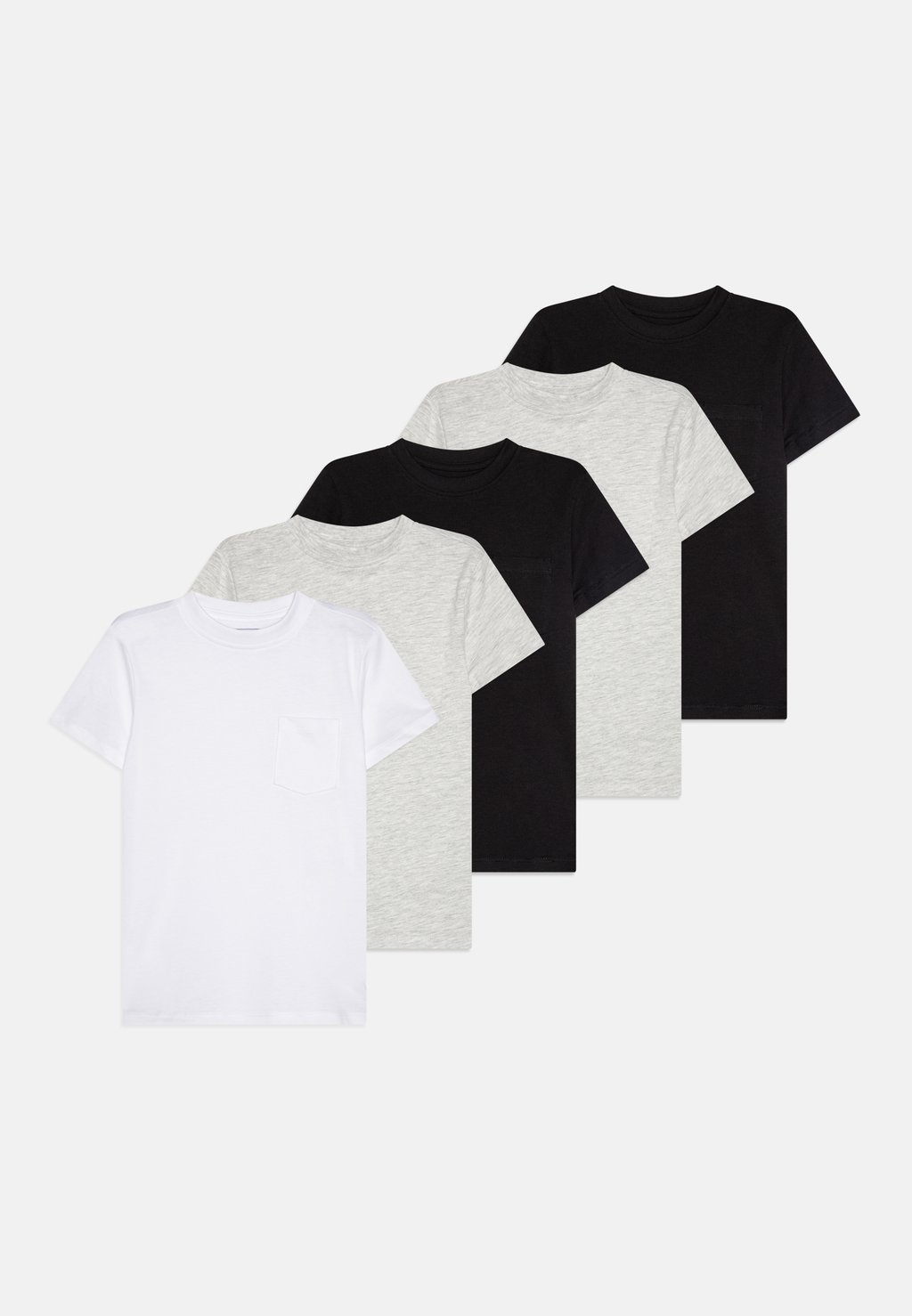 

Базовая футболка UNISEX 5 PACK Friboo, черный