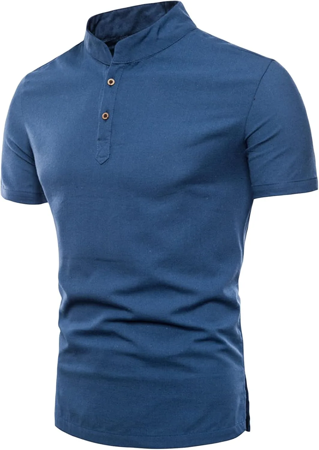 

Мужская футболка поло с коротким рукавом и пуговицами SWJGLITTR