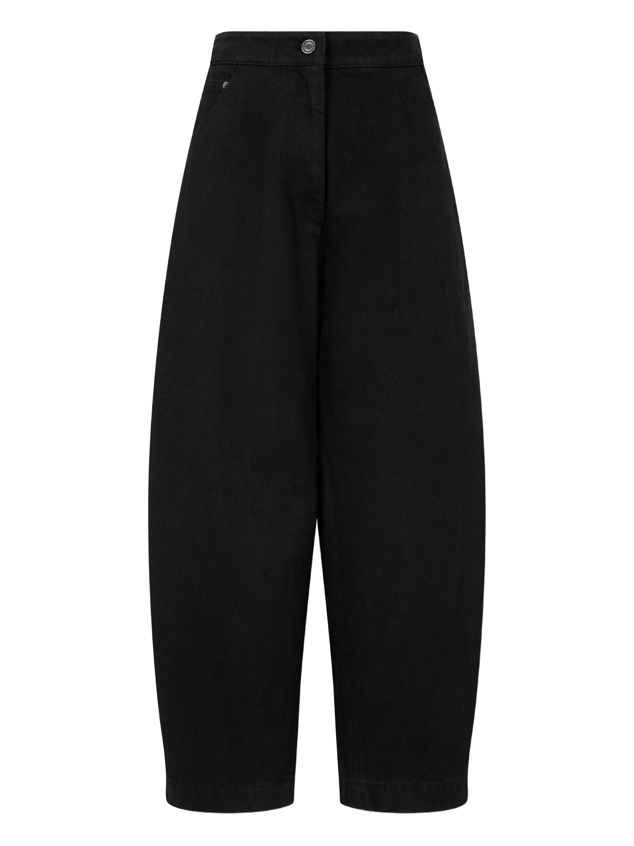 

Джинсы с эластичным поясом Studio Tomboy, черный