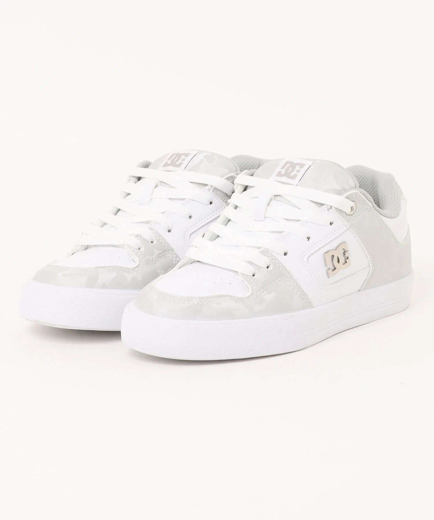 Мужские кроссовки DC SHOES PURE SE SN с камуфляжным принтом белые