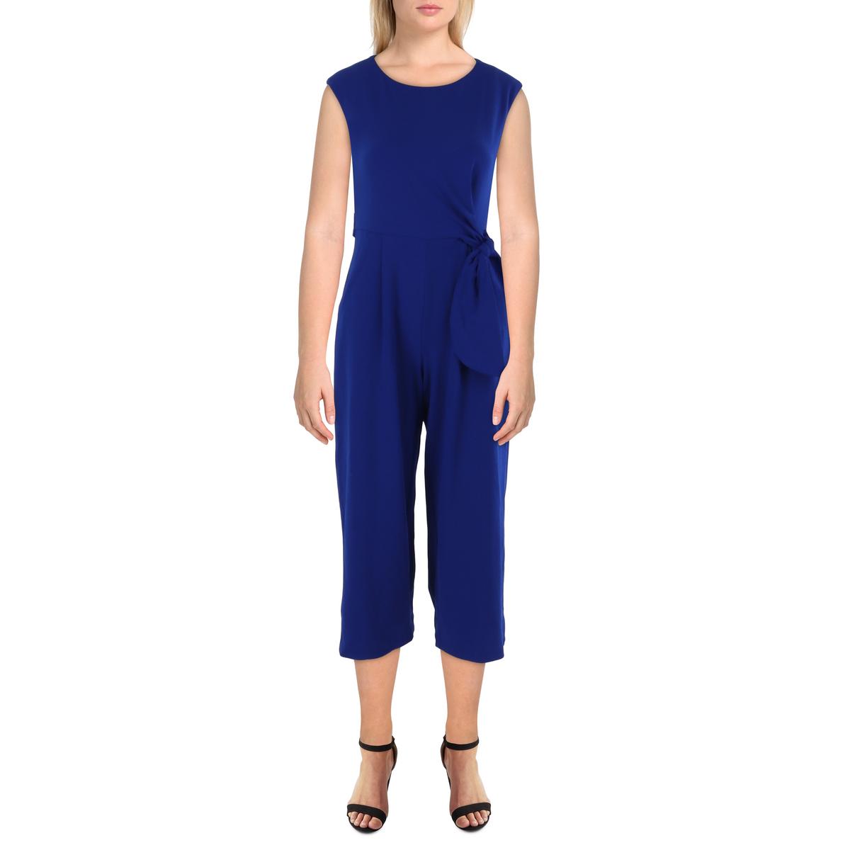 

Женский комбинезон Petites Wide Leg Office Tahari ASL, цвет cobalt