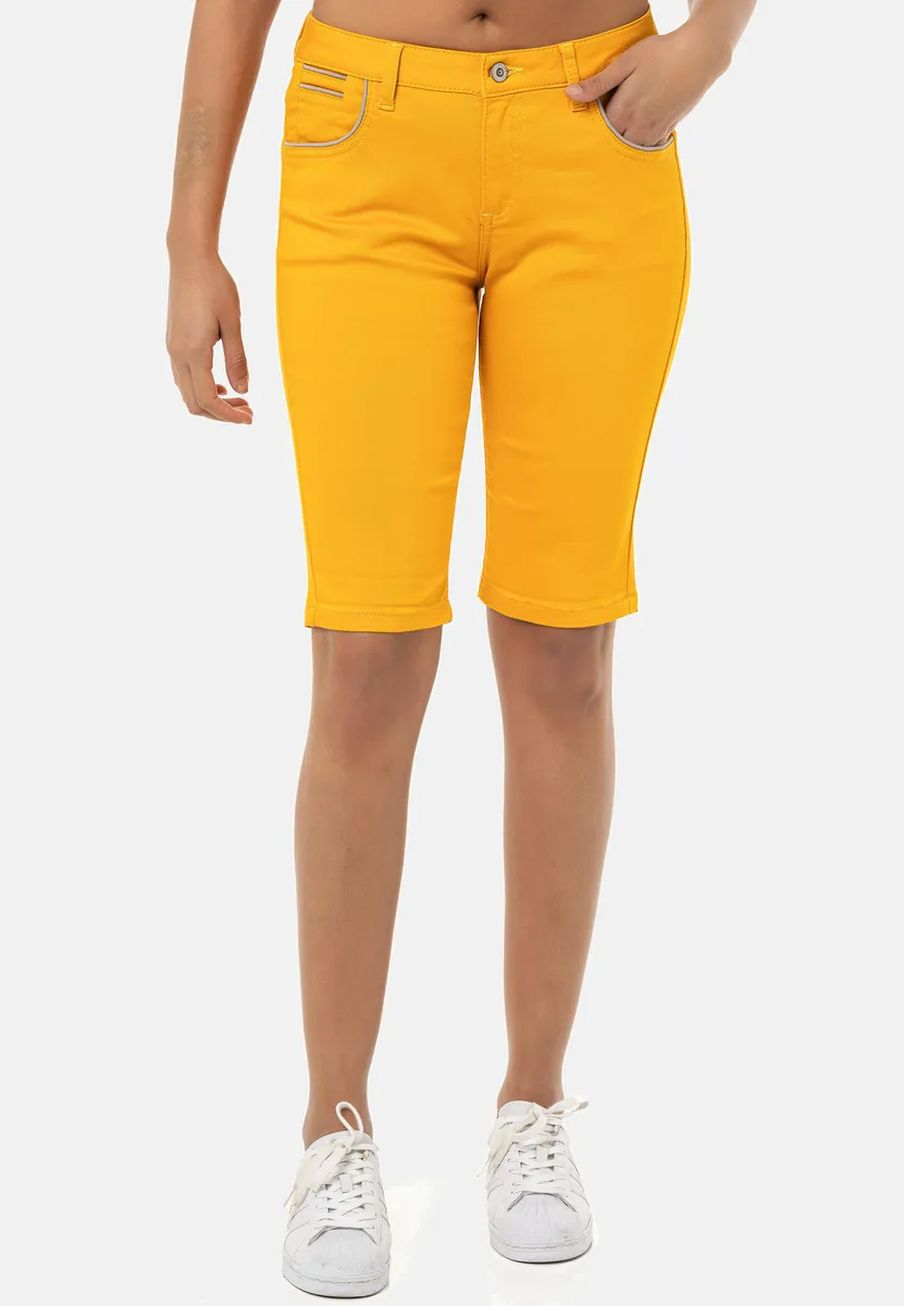 

Экстравагантные шорты Cipo & Baxx, желтый