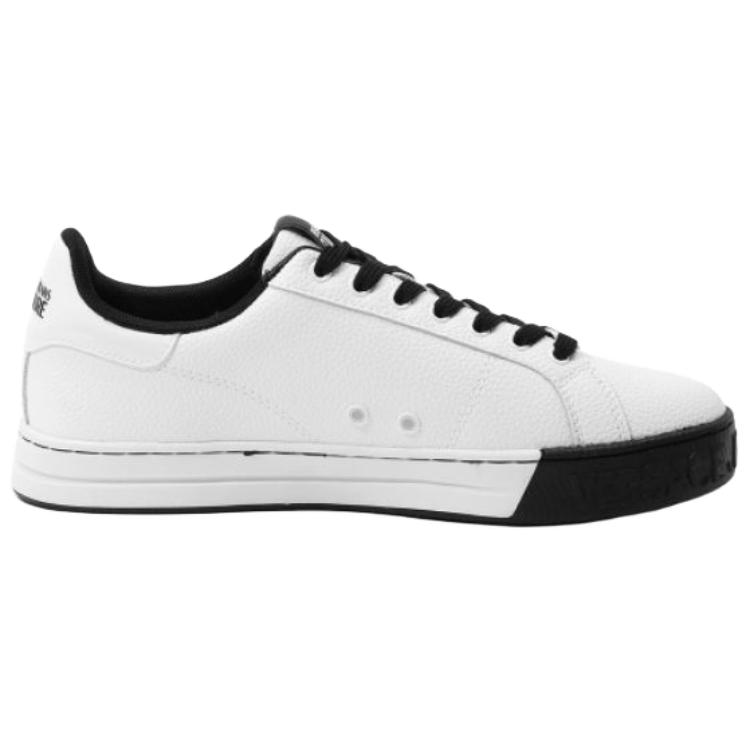 Versace Jeans Couture Мужские низкие скейтбордные кроссовки Court 88, белый — фото 3