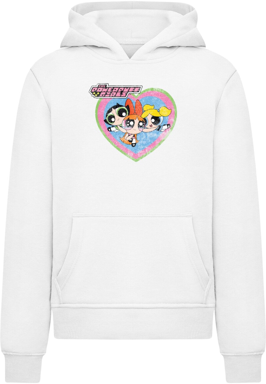 

Толстовка Merchcode The Powerpuff Girls - Faded Heart, белый