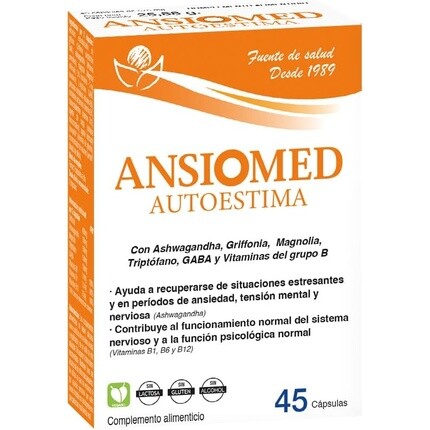 

Биосыворотка для самооценки Ansiomed Herbetom с ашвагандой, магнолией, ГАМК, гриффонией, триптофаном и витаминами группы B. Bioserum