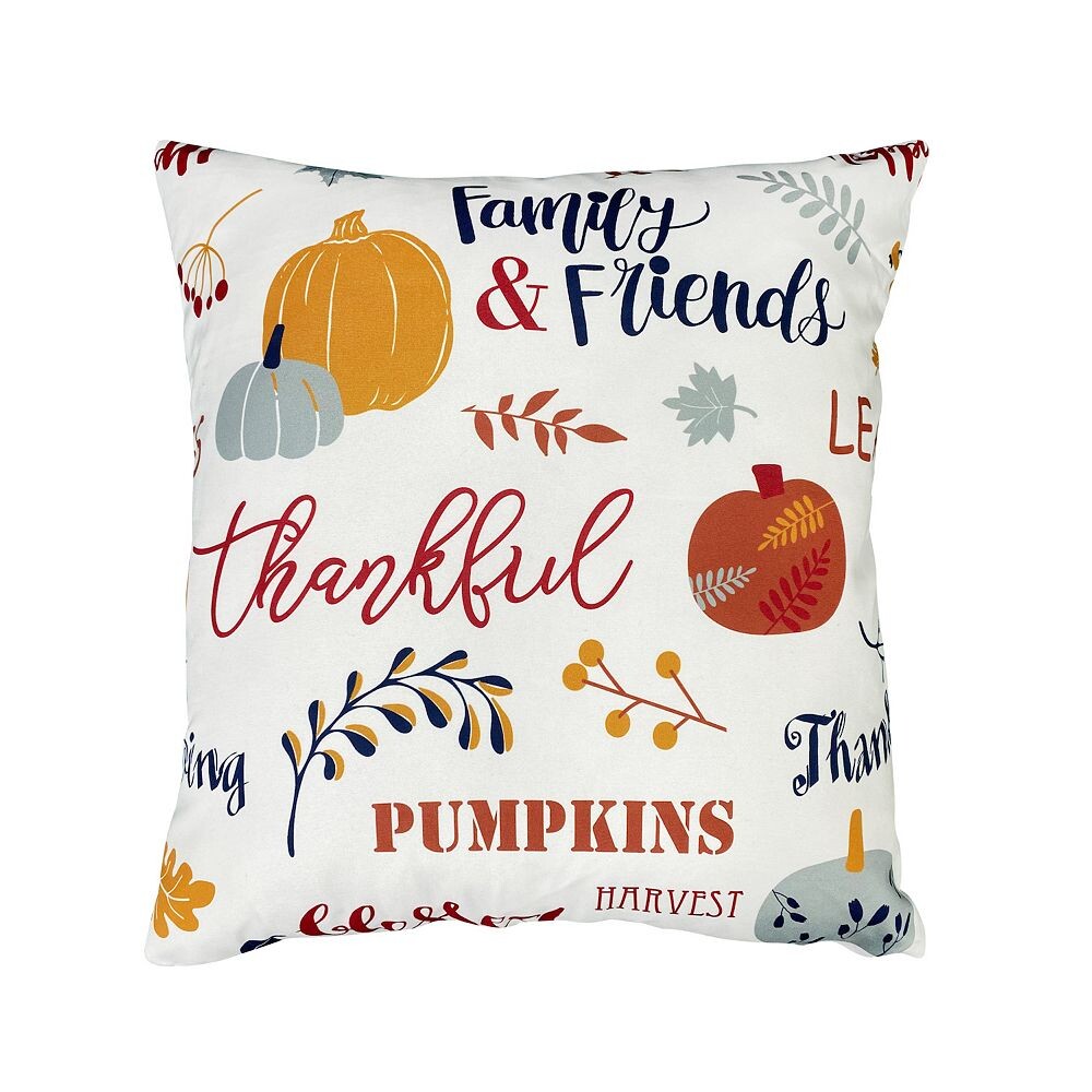 

Декоративная подушка Harper Lane Pumpkin Patch, белый