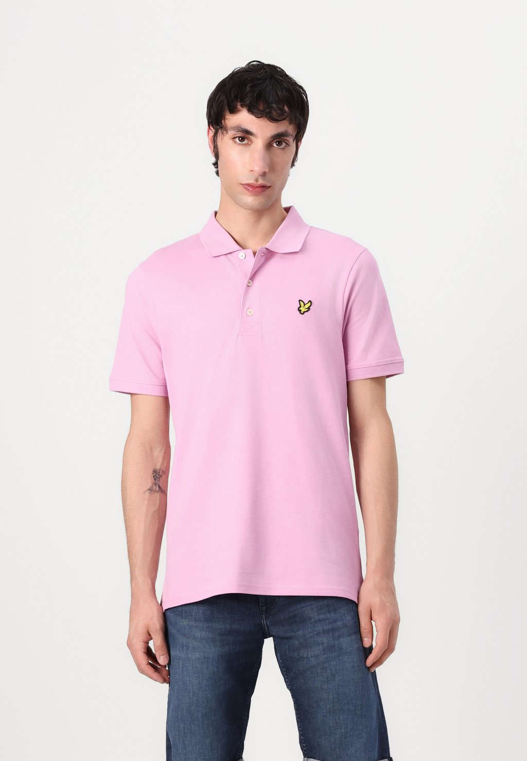 

Рубашка поло PLAIN Lyle & Scott, розовый